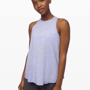Lululemon All Tied Up Tank Lavender